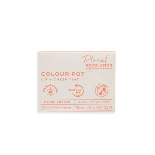 Planet Revolution – Lippen- und Wangenfleck The Colour Pot - Peach Breeze