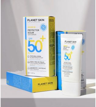 Planet Skin – Sonnenschutz Clear Sun Serum Spf 50+ PA ++++
