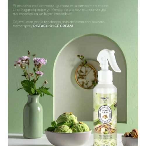 Prady - Spray-Lufterfrischer für Zuhause 200ml - Pistachio Ice Cream