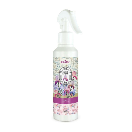 Prady – Spray-Lufterfrischer für zu Hause, 200 ml – Lilie