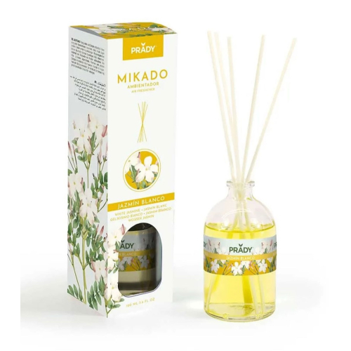Prady – Mikado-Lufterfrischer – Weißer Jasmin