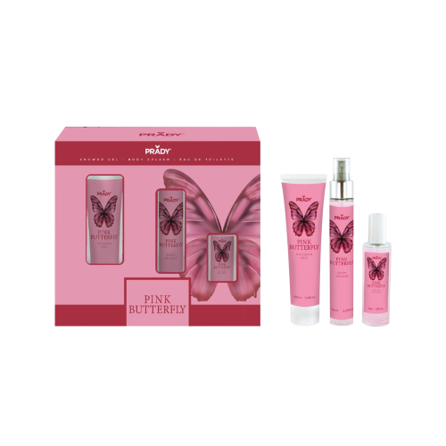 Prady - Körperpflegepaket - Pink Butterfly