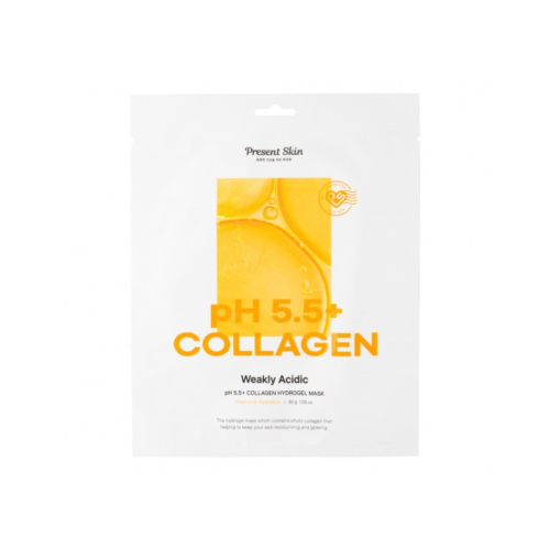 Present Skin - Feuchtigkeitsspendende Gesichtsmaske Ph5.5+ Collagen