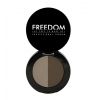 ProArtist Freedom - Pulver Augenbraue Schatten Duo Brow - Medium Brown