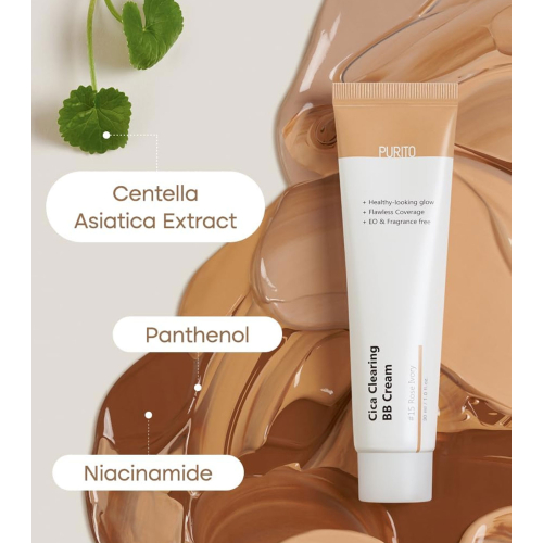 Purito - BB Cream Cica Clearing - 27N: Sand Beige