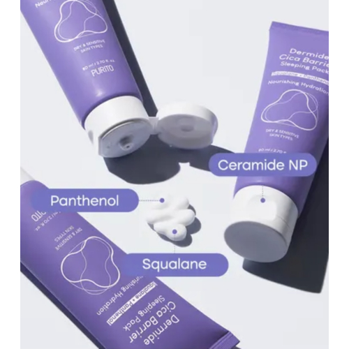 Purito - Nachtgesichtsmaske Dermide Cica Barrier