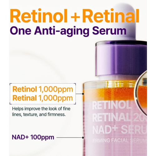 Purito - Straffendes Serum Retinol Retinal 2000 NAD+