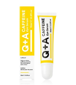 Q+A Skincare – Koffeinhaltiges Augenserum