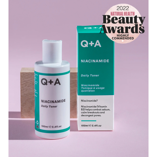Q+A Skincare – Gesichtswasser mit Niacinamid