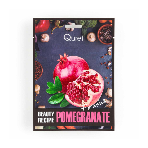 Quret – Straffende Maske Beauty Recipe – Pomegranate