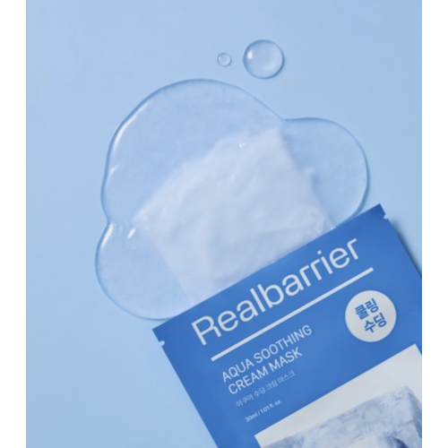 Real Barrier - Gesichtsmaske Aqua Soothing Cream Mask