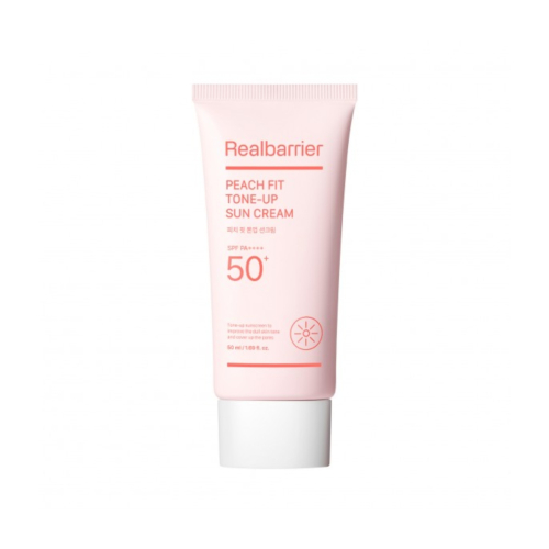Real Barrier - Sonnenschutz Peach Fit Tone-up SPF 50 PA++++