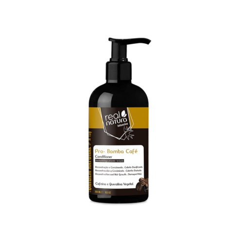 Real Natura – Coffee Bomb Pro-Vitamin-Conditioner – Geschädigtes Haar