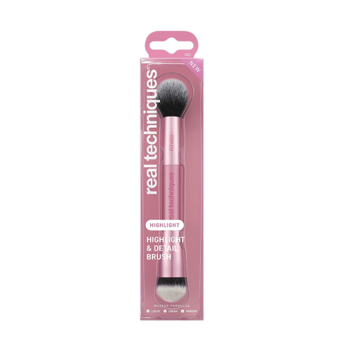 Real Techniques - Doppelte Pinsel für Highlighter Highlight & Detail