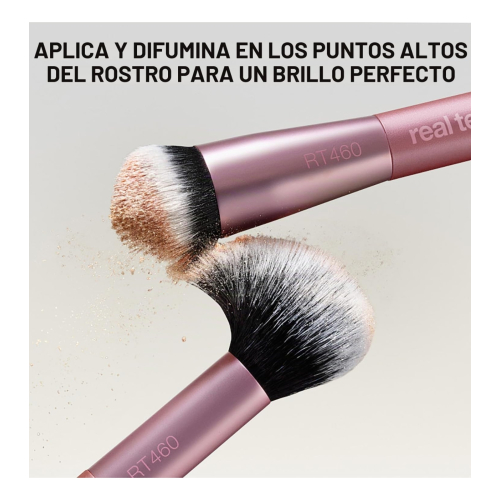 Real Techniques - Doppelte Pinsel für Highlighter Highlight & Detail