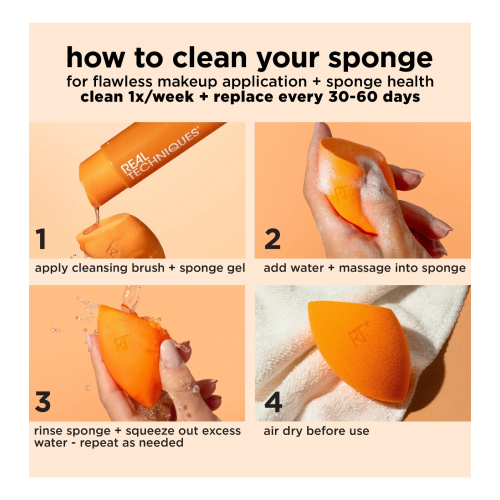 Real Techniques - Reinigungsgel für Bürste und Schwamm Miracle Deep