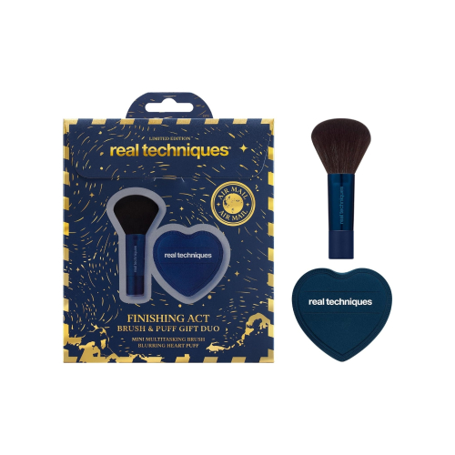 Real Techniques - *Holiday 2026* - Pinselset + Puderquaste Finishing Act