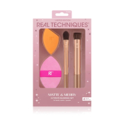 Real Techniques – *Holidays 24* – Pinsel + Schwamm-Set Matte & Merry