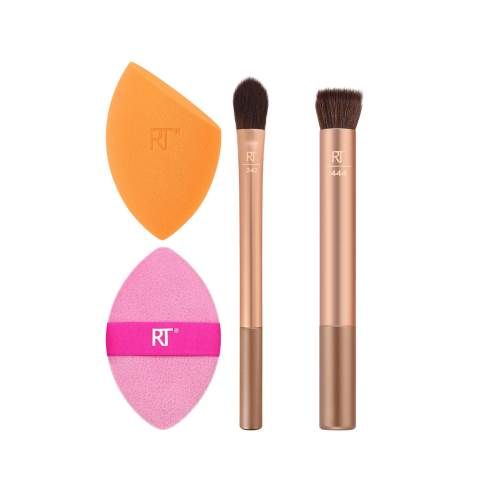 Real Techniques – *Holidays 24* – Pinsel + Schwamm-Set Matte & Merry