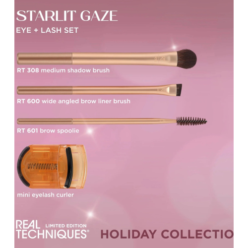 Real Techniques - *Holidays 24* – Augen- und Wimpernset Starlit Gaze