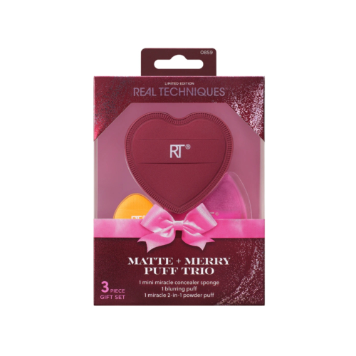 Real Techniques - *Holidays 25* - Make-up-Pinsel-Set Matte + Merry Trio