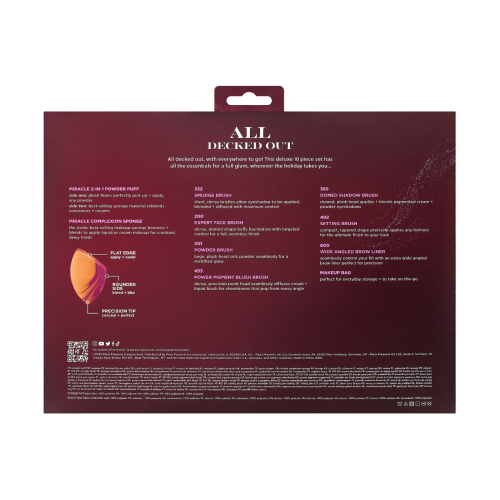 Real Techniques - *Holidays 25* - Pinselset All Decked Out