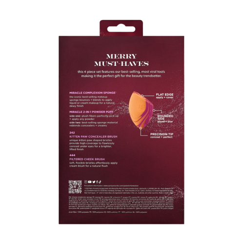 Real Techniques - *Holidays 25* - Pinselset Merry Must-haves Set