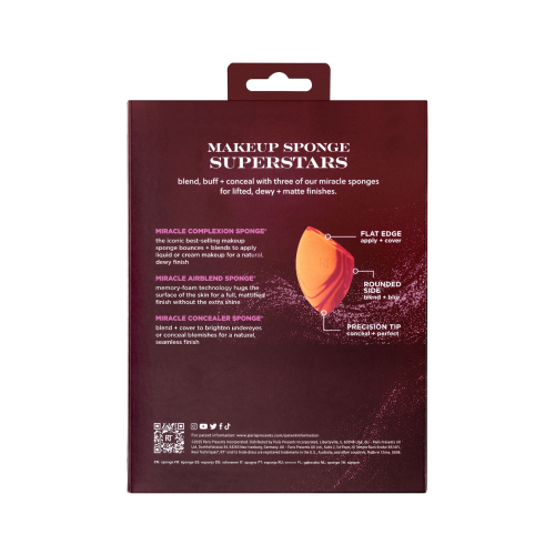 Real Techniques - *Holidays 25* - Superstars Make-up-Schwamm-Set