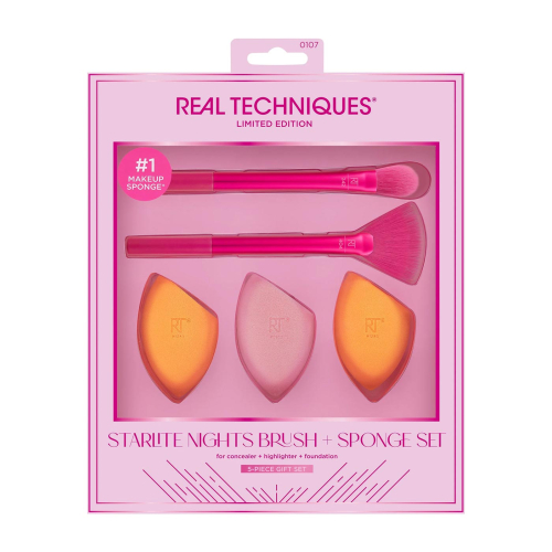 Real Techniques - *Holidays* – Pinselset Starlite Nights + Schwämme