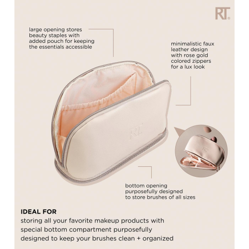 Real Techniques - *New Nudes* – Mehrzweck-Make-up-Tasche Uncovered