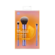 Real Techniques – *Night brights* – Pinsel + Schwamm-Set Midi Glow