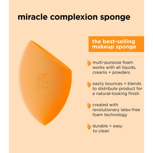 Real Techniques - Packung mit 4 Make-up-Schwämmen Miracle Complexion