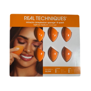 Real Techniques - Packung mit 6 Make-up-Schwämmen Miracle Complexion