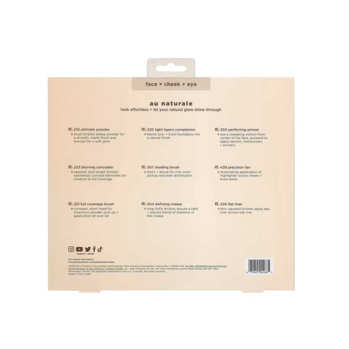 Real Techniques - Pinselset Au Naturale