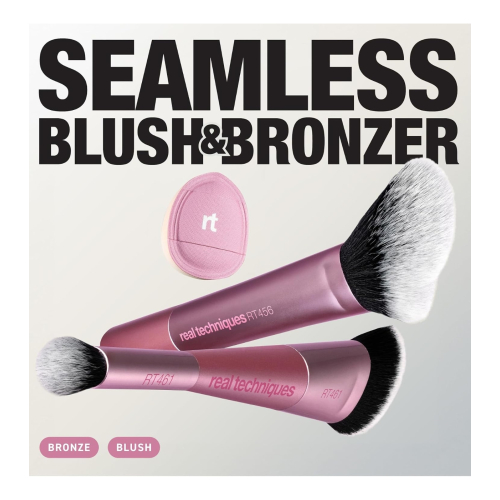 Real Techniques - Pinselset Cheeky Trio