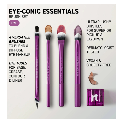 Real Techniques - Pinselset Eye-conic Essentials
