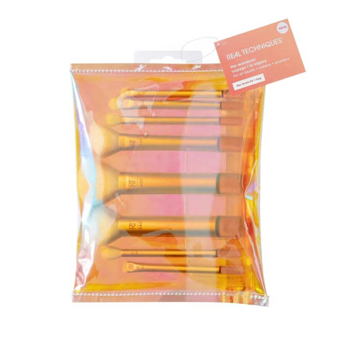 Real Techniques - Bürstenset + Kulturbeutel The Wanderer