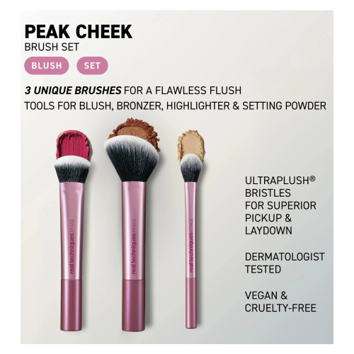 Real Techniques - Pinselset Peak Cheek