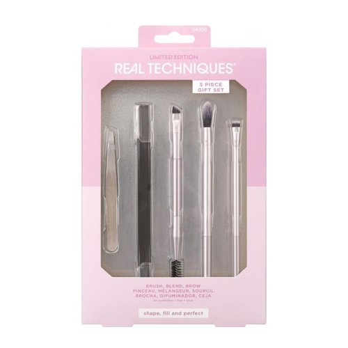 Real Techniques - *Share The Glow* - Augenbrauen-Set Brush, Blend, Brow