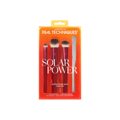Real Techniques – *Solar Power* – Golden Hour Glow Pinselset