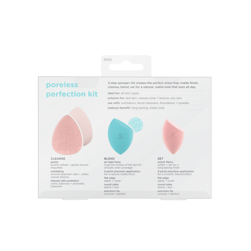 Real Techniques - *Sponge +* - Schwamm-Set Poreless Perfection Kit