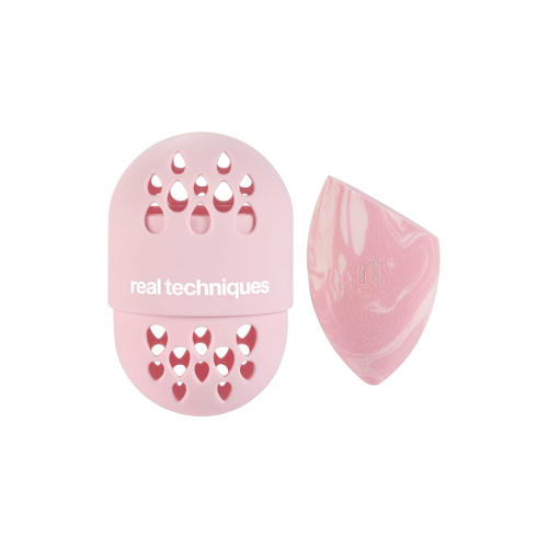 Real Techniques - *Sweet Tooth* - Make-up-Schwamm + Etui Batter up Base