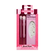 Real Techniques - *Sweet Tooth* - Pinselset + Gesichtsaufkleber Sprinkles on Top