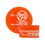 Red One - Stylingwachs Aqua Hair Wax - Orange