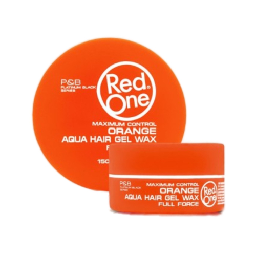 Red One - Stylingwachs Aqua Hair Wax - Orange