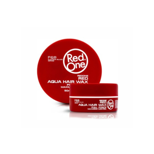 Red One - Styling-Fixierwachs Aqua Hair Wax Red - Minigröße