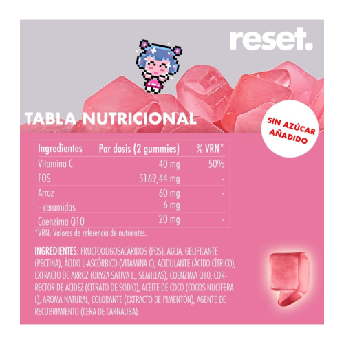 Reset – Hautvitamine Skin Prebiotic Gummies