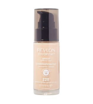 Revlon - Liquid Foundation für Kombination/fettige Haut ColorStay SPF15 - 220: Natural Beige