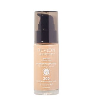 Revlon - Liquid Foundation für Kombination/fettige Haut ColorStay SPF15 - 300: Golden Beige