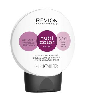 Revlon - Farbe Nutri Color Filters 3 in 1 Creme 240ml - 200: Violett
